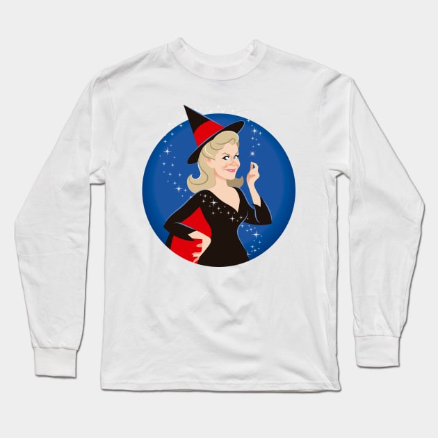 Samantha Long Sleeve T-Shirt by AlejandroMogolloArt